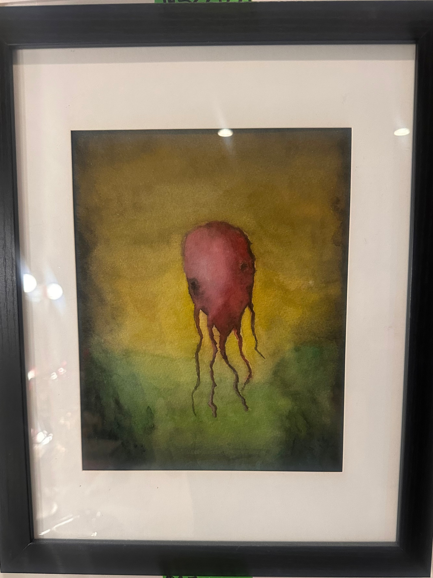 FLOAT - 13X16 - WATERCOLOR ON WATERCOLOR PAPER -